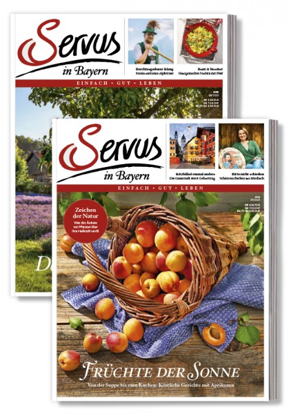 Servus Magazin - Jahres-Abo + 3 Hefte gratis